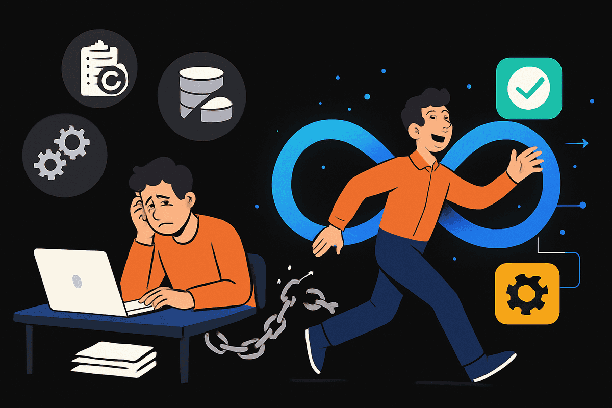 Visual representation of Digital Platform Automation Services